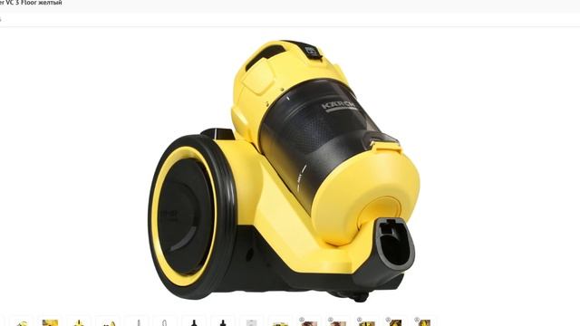 Инструкция для пылесоса Karcher VC 3 Floor Vacuum Cleaner Tutorials