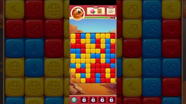 TOON BLAST МОБИЛЬНАЯ ИГРА ГОЛОВОЛОМКА В ЖАНРЕ ТРИ В РЯД — УРОВЕНЬ 7