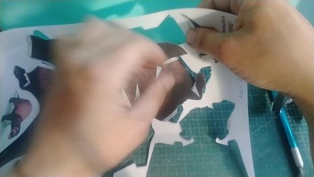Хорёк из бумаги своими руками.