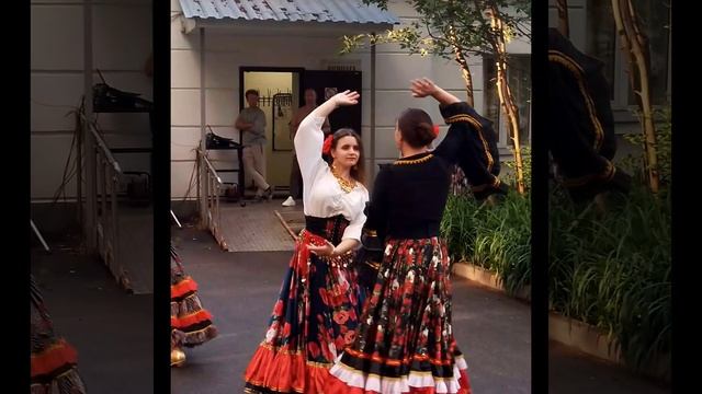 Студия цыганского танца"BohoDance"(рук.Татьяна Меркулова).Центральный парк Тулы. 15/06/2025.