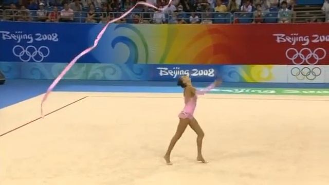 Евгения Канаева Пекин 2008 Лента - Художественная гимнастика