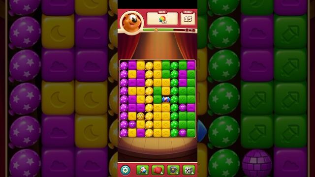 TOON BLAST МОБИЛЬНАЯ ИГРА ГОЛОВОЛОМКА В ЖАНРЕ ТРИ В РЯД — УРОВЕНЬ 32