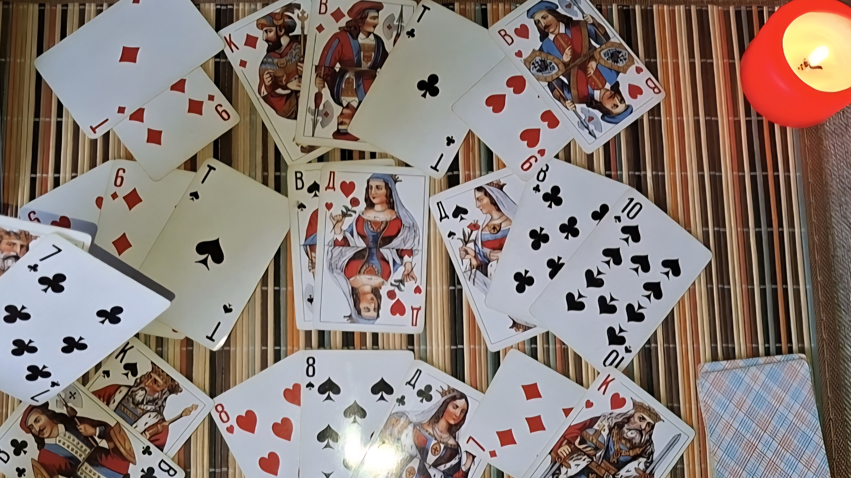 Расклад на червовую даму ♥️и♣️ крестового короля