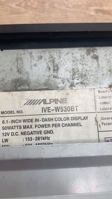 Автомагнитола Alpine IVE-W530bt