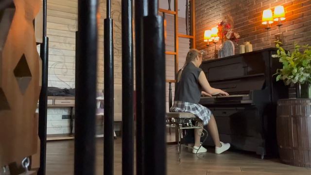 ancient Deutsch piano
