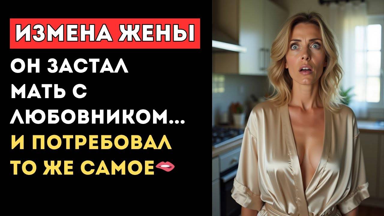 😱 Он застал МАТЬ с ЛЮБОВНИКОМ и потребовал ТО ЖЕ САМОЕ _ Аудио рассказ, история измены, измена жены