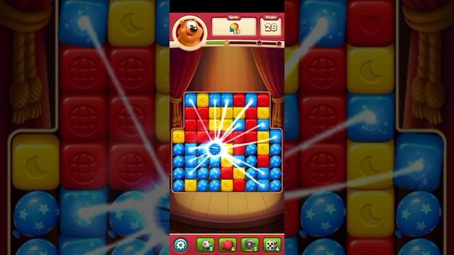 TOON BLAST МОБИЛЬНАЯ ИГРА ГОЛОВОЛОМКА В ЖАНРЕ ТРИ В РЯД — УРОВЕНЬ 31