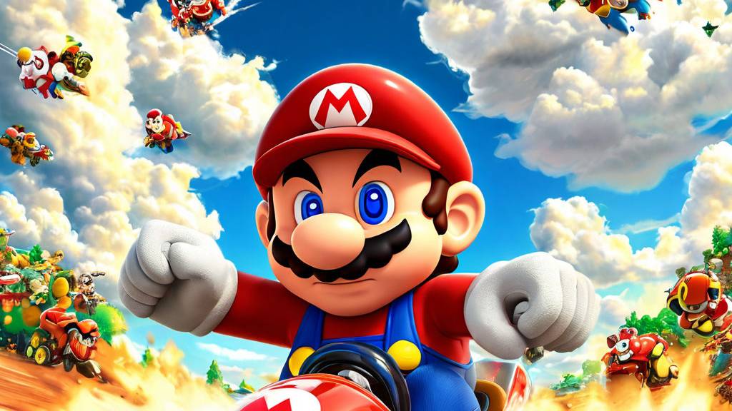 Mario Kart — Только предметы! Самый безумный заезд в истории