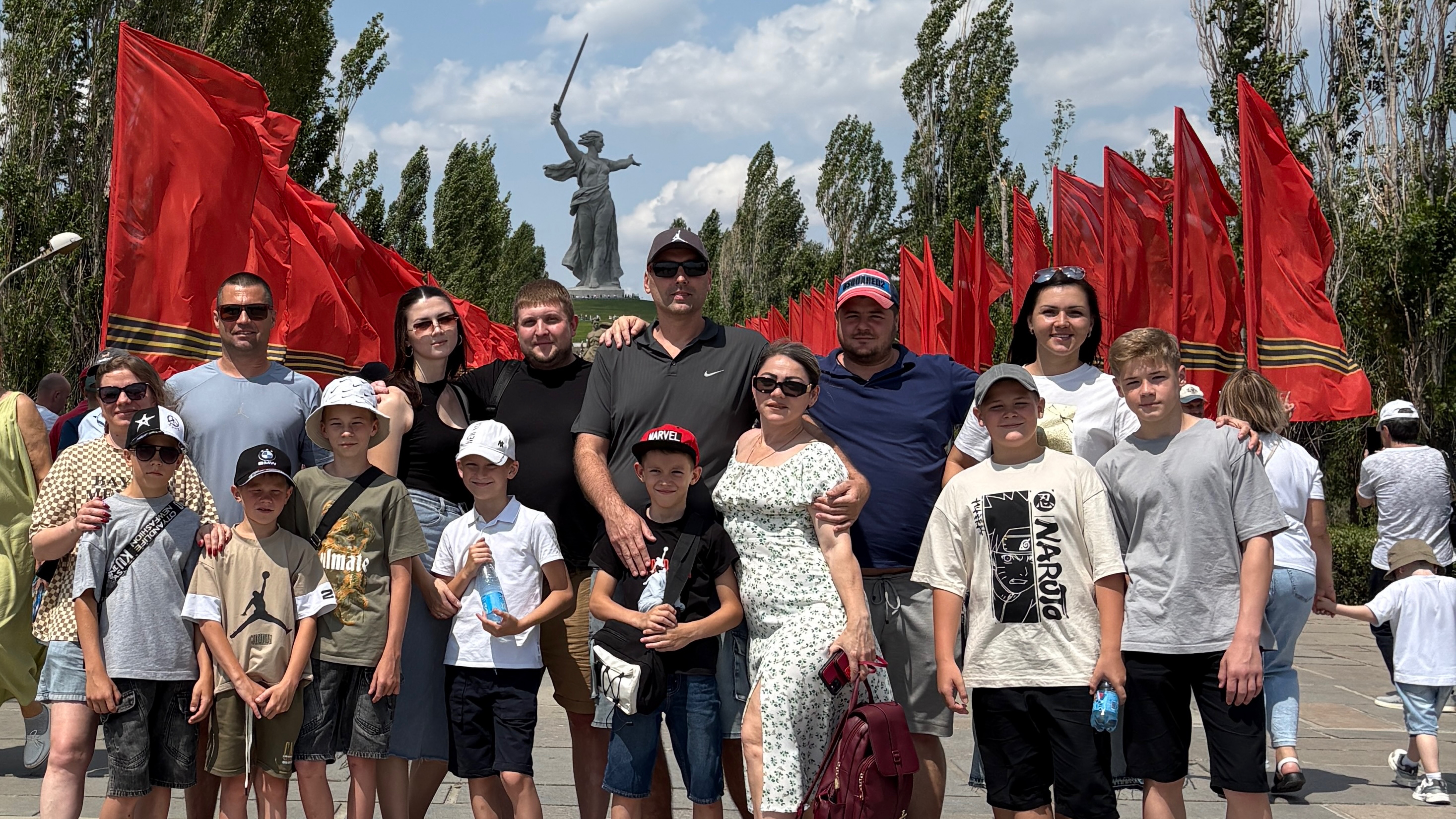 Анапа-Волгоград. Родина мать. Мамаев курган.