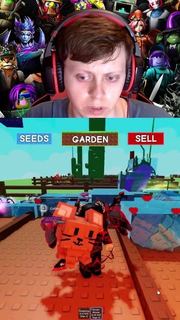 ROBLOX - ВЫРАСТИ САД #denisenplay #roblox #growagarden