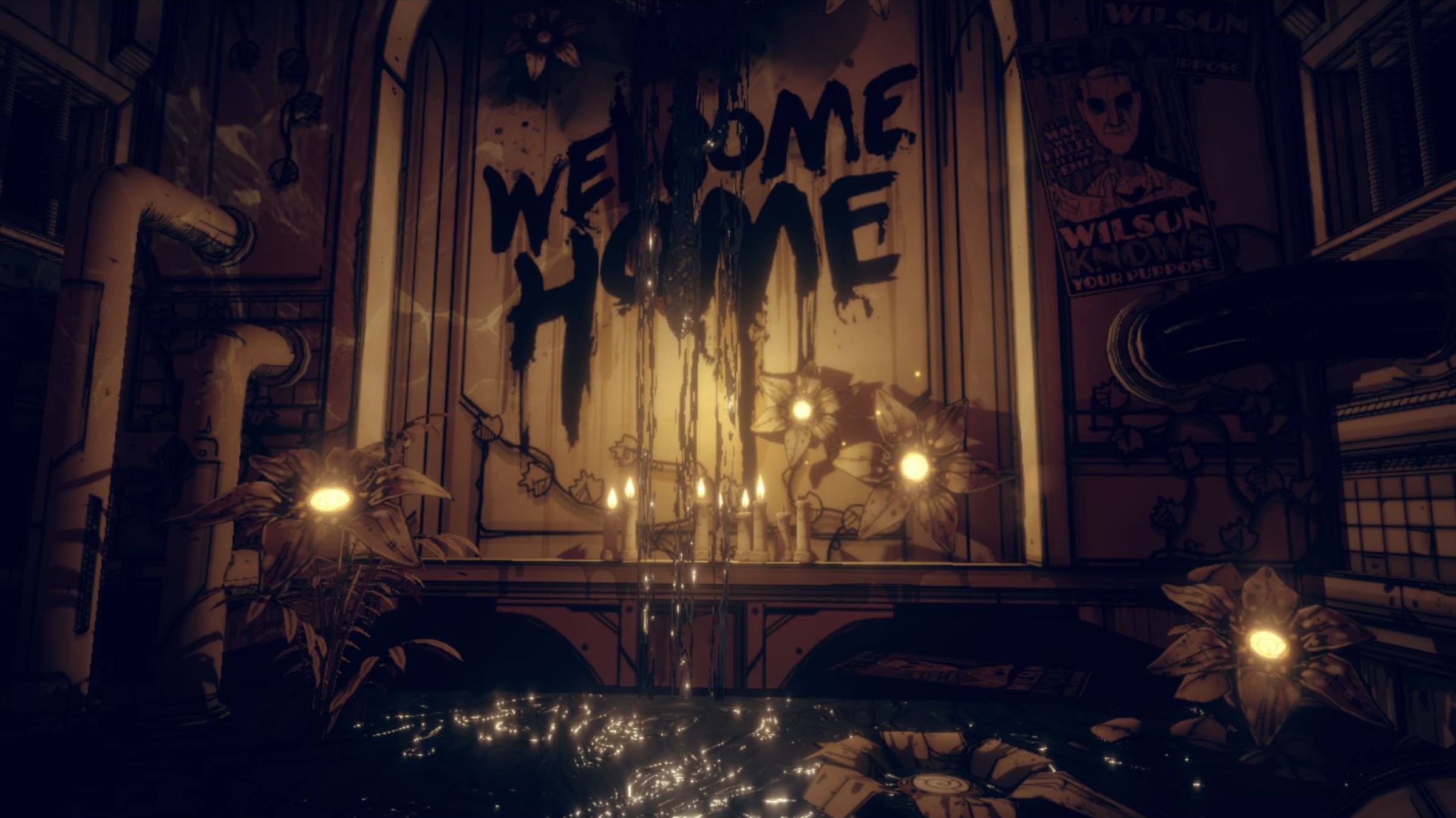 Bendy dark прохождения №1