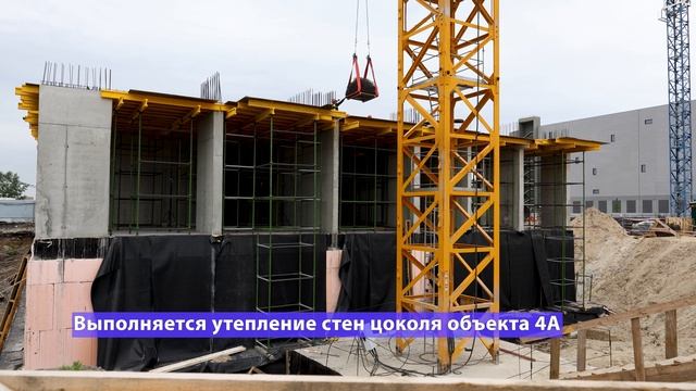 Динамика строительства ЖК «Фатера» Июнь