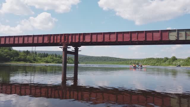 Вишера. Под мостом (4К)