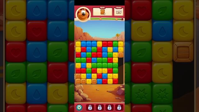 TOON BLAST МОБИЛЬНАЯ ИГРА ГОЛОВОЛОМКА В ЖАНРЕ ТРИ В РЯД — УРОВЕНЬ 5
