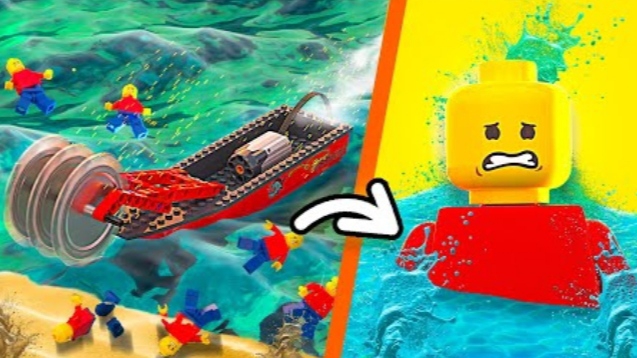 САМЫЕ ОПАСНЫЕ ЛЕГО КОРАБЛИ