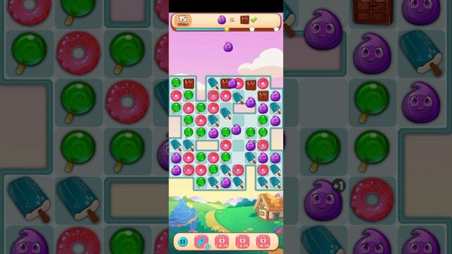 МОБИЛЬНАЯ ИГРА ДОЛИНА СЛАДОСТЕЙ — УРОВЕНЬ 6