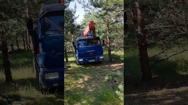Пробираемся на место стройки