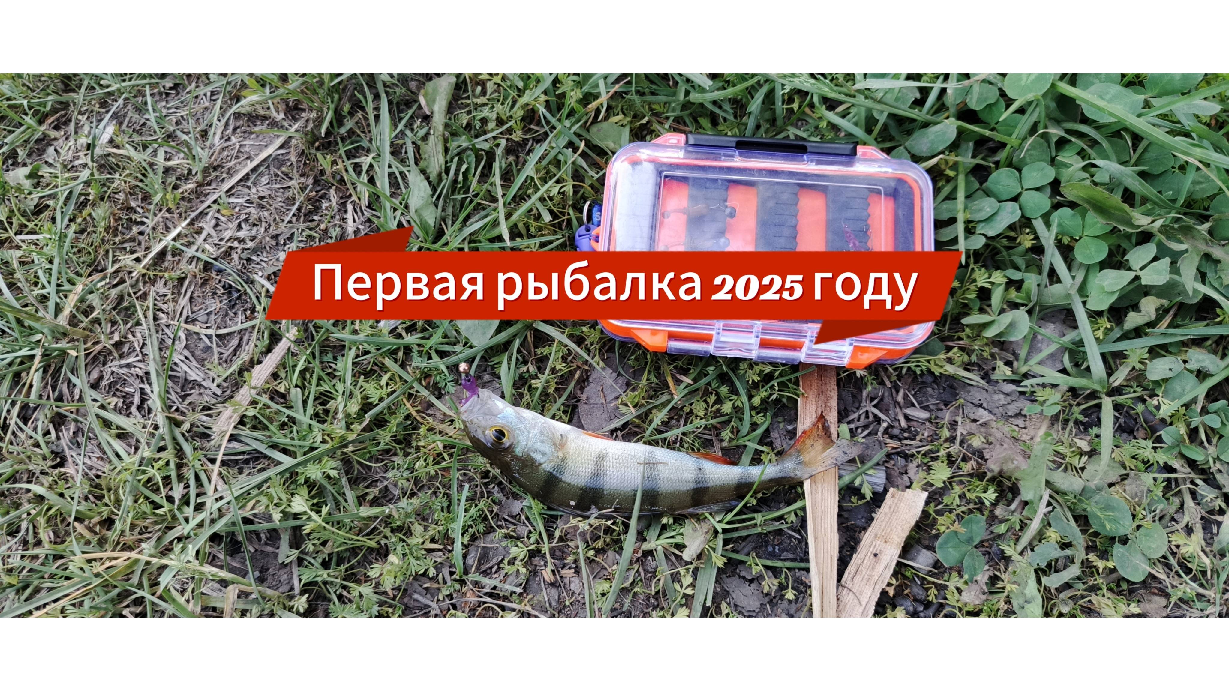 Первая рыбалка 2025 году