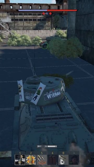 х4 на т 34 85 за 24 секунды в War Thunder #warthunder #smailik