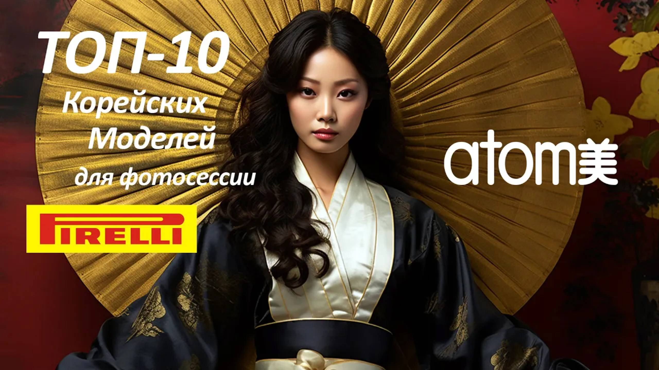 Топ-10 Девушек Atomy в фотосессии Pirelli. По версии нейросети Midjourney