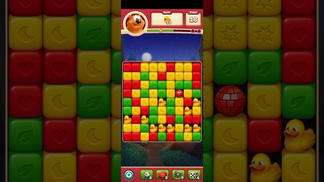TOON BLAST МОБИЛЬНАЯ ИГРА ГОЛОВОЛОМКА В ЖАНРЕ ТРИ В РЯД — УРОВЕНЬ 41
