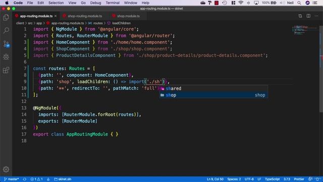 114 Lazy loading angular modules