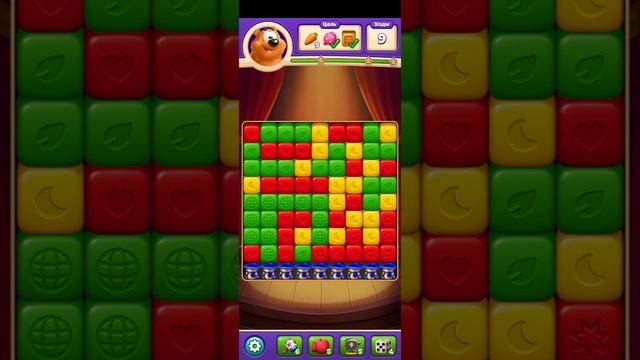TOON BLAST МОБИЛЬНАЯ ИГРА ГОЛОВОЛОМКА В ЖАНРЕ ТРИ В РЯД — УРОВЕНЬ 36