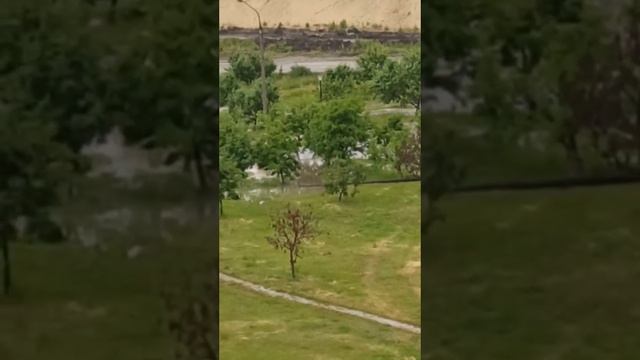 На стройке развязки на ул. Хлебозаводской после дождичка было неуютно.  Местные жалуются в личку