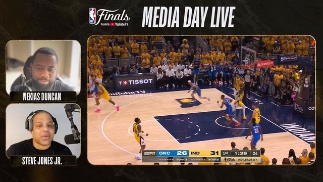 MEDIA DAY LIVE | #NBAFinals presented by YouTube TV