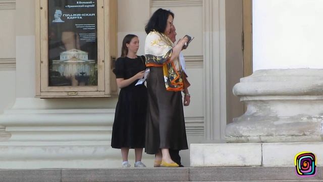 ❗ Московский стритстайл у Большого в Москве, летом