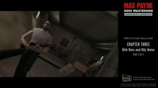 Max Payne - A Cold Day in Hell - With Rats and Oily Water [2/2] (HD)