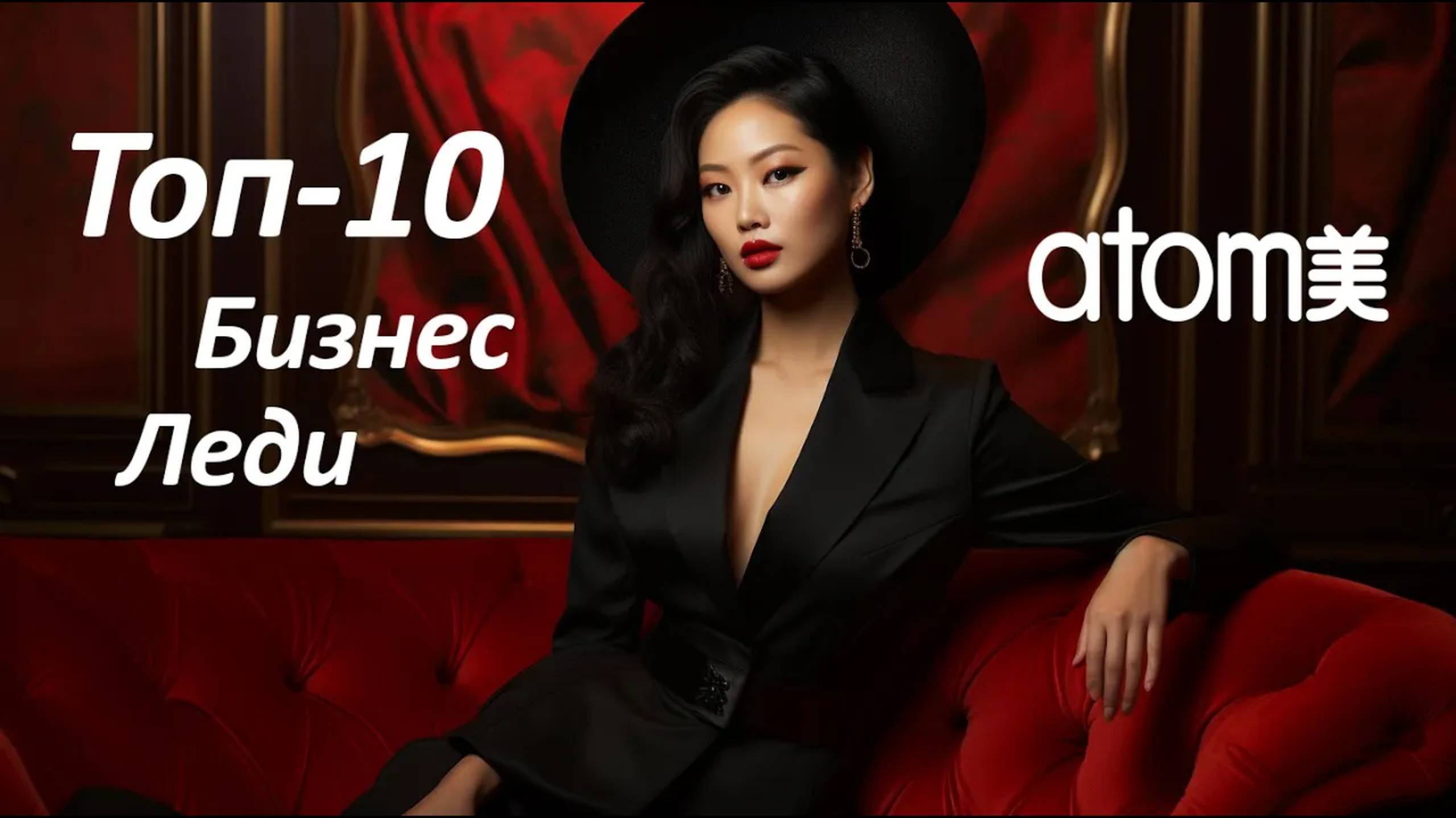 Топ Бизнес Леди компании Atomy в 2023 году. По версии нейросети Midjourney.