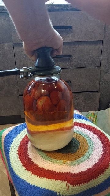 Компот из клубники #компотизклубники #вареньеизклубники #клубника