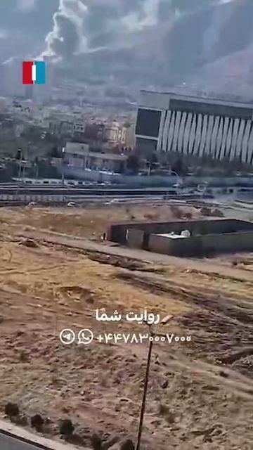 ‼️🇮🇷🇮🇱В Тегеране гремят новые взрывы: враг атакует запад и восток города, — Jamaran !!!