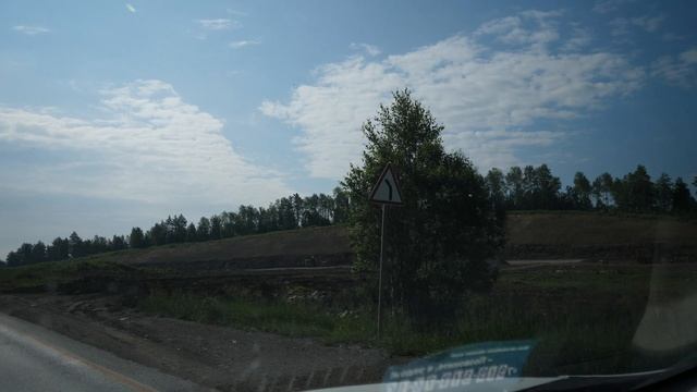 Обзор реконструкции автодороги Сим, Кропачево 14.06.2025г.