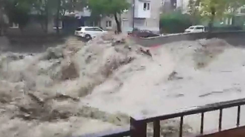 Жуткий потоп в Туапсинском районе