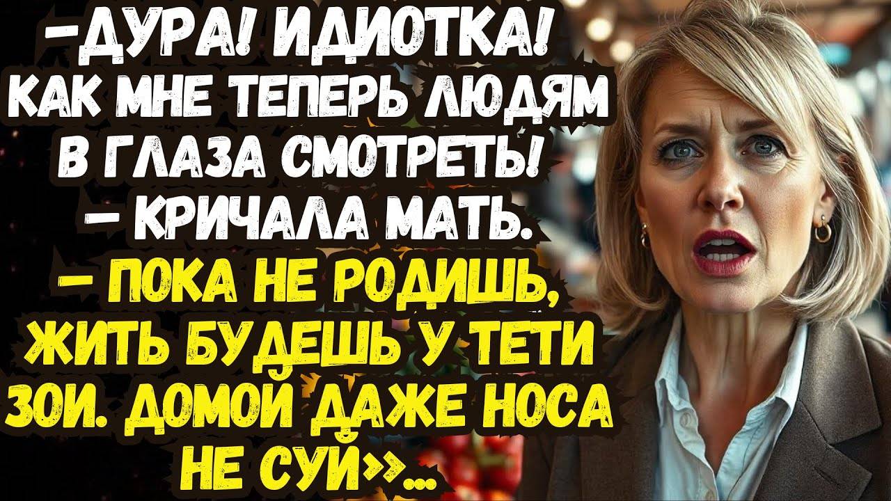 Истории из жизни: Пока не родишь, жить будешь у СВОЕЙ ТЕТКИ! Аудио рассказы Жизненные истории