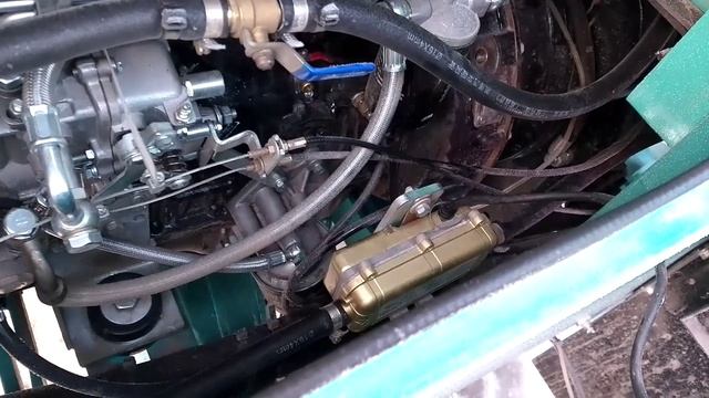 Фронтальный погрузчик Volna 102 подогреватель 220В