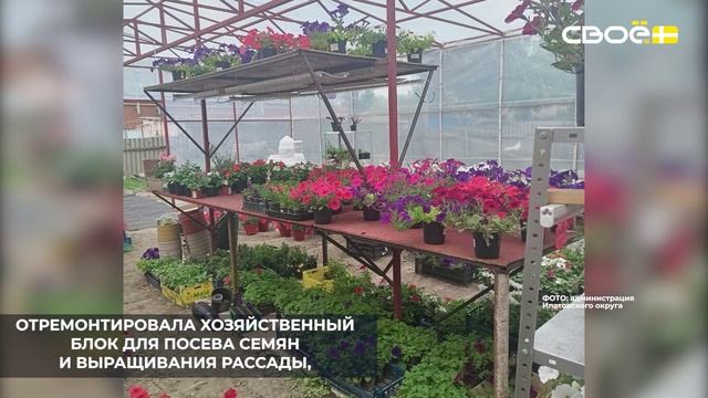 Жительница Ипатово открыла питомник по выращиванию растений