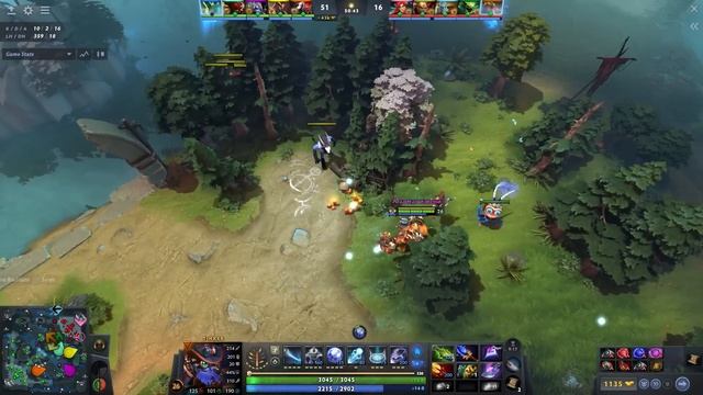 Тинкер убивает Рошана с 1 скила в Дота 2 | Dota 2