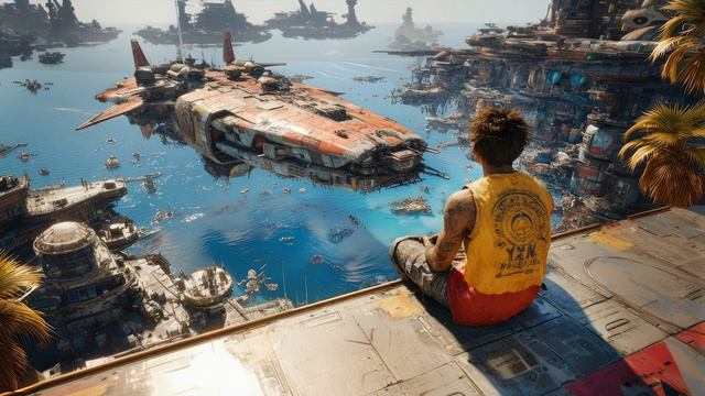 Spindrift Relaxing Ambient Sci Fi Music 🎧✨ for a Hopepunk Mission Break (3Hz Binaural Beats)