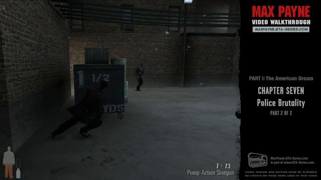 Max Payne - The American Dream - Police Brutality [2/2] (HD)