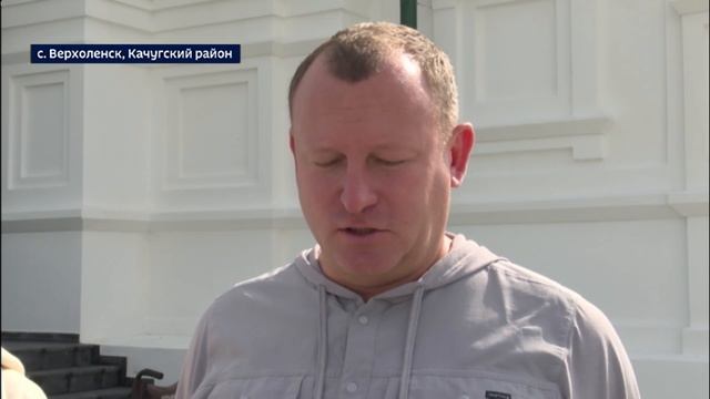 В Верхоленске освятили придел древнего собора Воскресения Христова