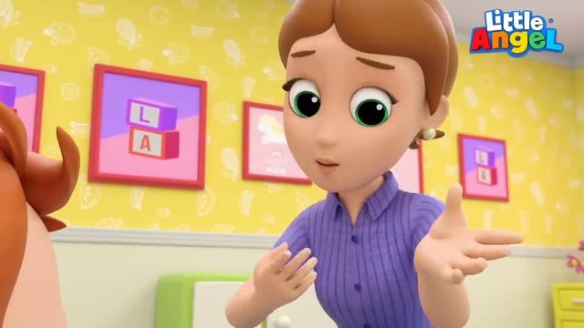 Little Angel - Моем Ручки 識  Песенка о Чистоте   Развивающие Мультики Для Детей   Little Angel Русск
