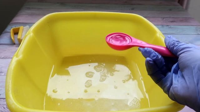 Всего 2 ложки на 1 литр воды и КОВРЫ чистейшие, как с МАГАЗИНА