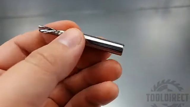 Фреза спирального типа однозаходная (МДФ, ЛДСП, дерево, пластик) Z1 (нижний рез) для станка с ЧПУ