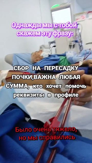 Сбор на пересадку почки