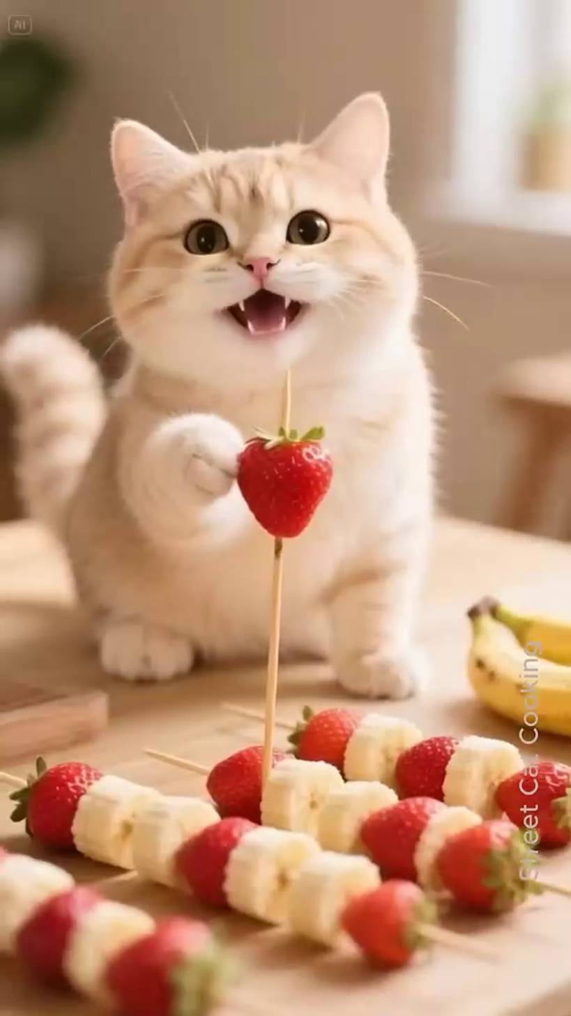 Котик - гурман
