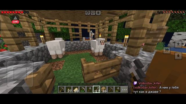 Minecraft Bedrock Edition играю с сыном. Развитие в глуши. Сын поднял бунт.Часть 1