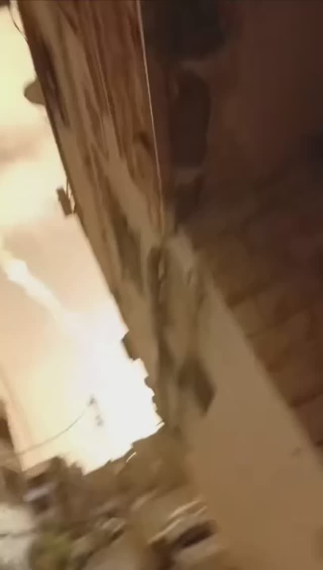 Прилёты иранских баллистических ракет по Хайфе !!!